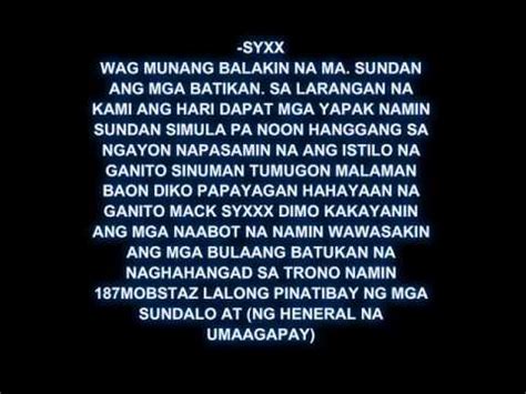 187 MOBSTAZ (COMPLETE.LYRICS) .